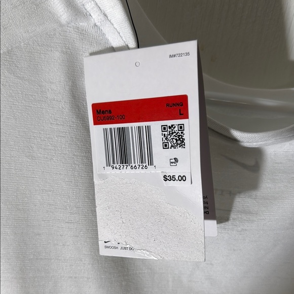 BNWT LARGE Nike White T-Shirt - Picture 7 of 7